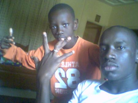my bro and me